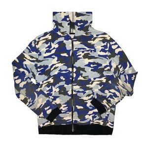 True Religion Blue Camo Hoodie